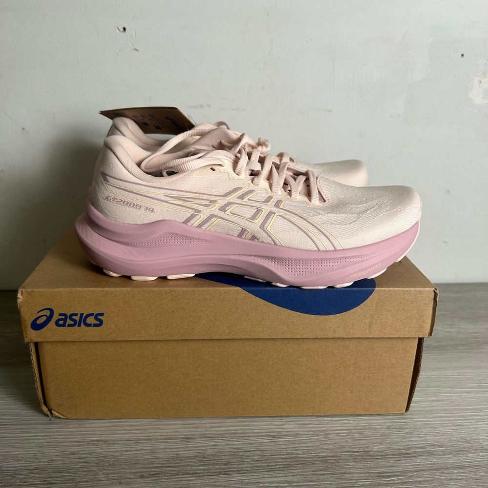 ASICS GT-2000 14 Womens Size 7.5D Wide Athletic Running Shoes Sneakers Pink